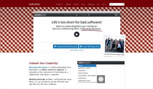 Balsamiq Wireframing Tool